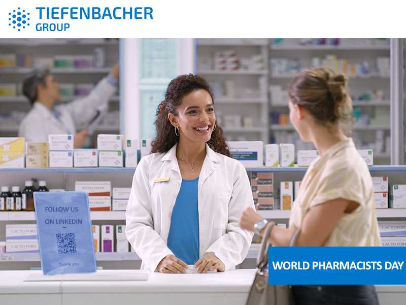 Tiefenbacher Group celebrating World Pharmacists Day and remarks the strategic partnership with Pharmacists Without Borders.