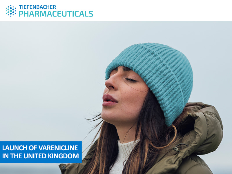 Tiefenbacher Pharmaceuticals successfully prepares the launch of Varenicline in the United Kingdom